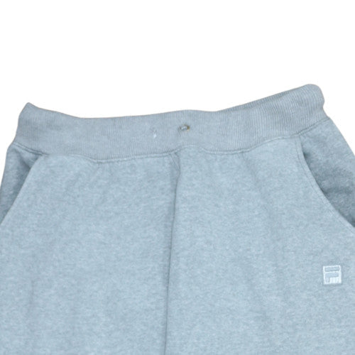Additional view of Fila Men's Grey Fleece Sweatpants L Regular Fit Tapered Joggers