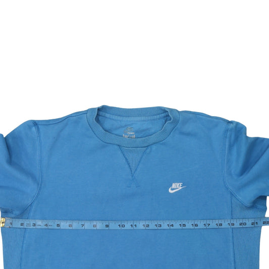 Nike Men's Blue Crew Neck Pullover Sweatshirt Size M