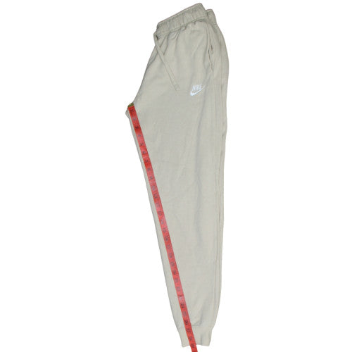 Nike Womens Beige XS Jogger Sweatpants Fleece Tapered Trousers