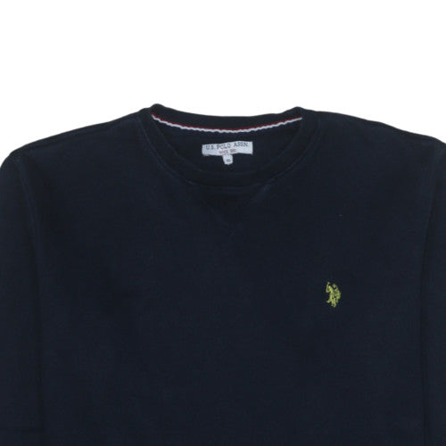 U.S. Polo Assn. Men's Blue XL Pullover Sweatshirt Crew Neck