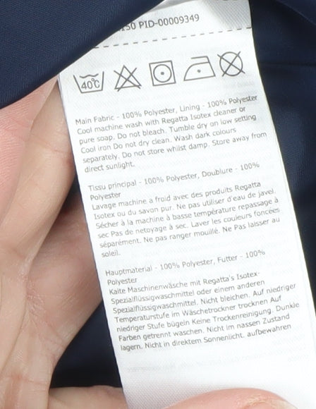 Regatta Professional Men's Blue Waterproof Rain Jacket UK M