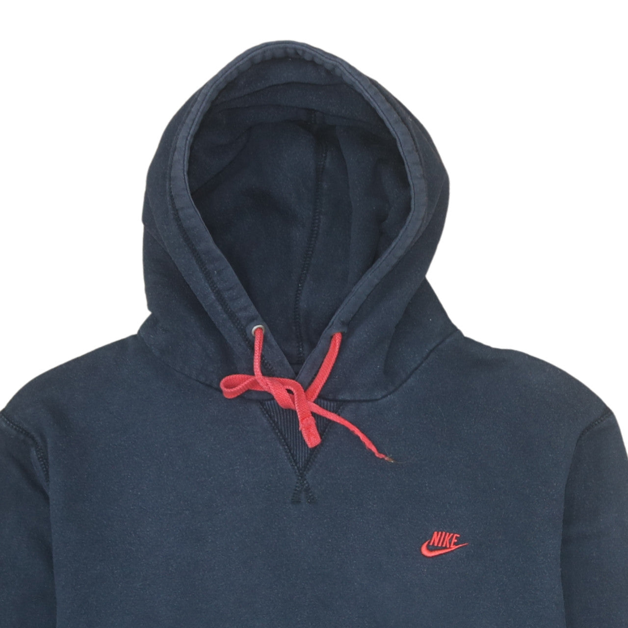Nike Men's Blue Pullover Hoodie XL Fleece Cotton Blend