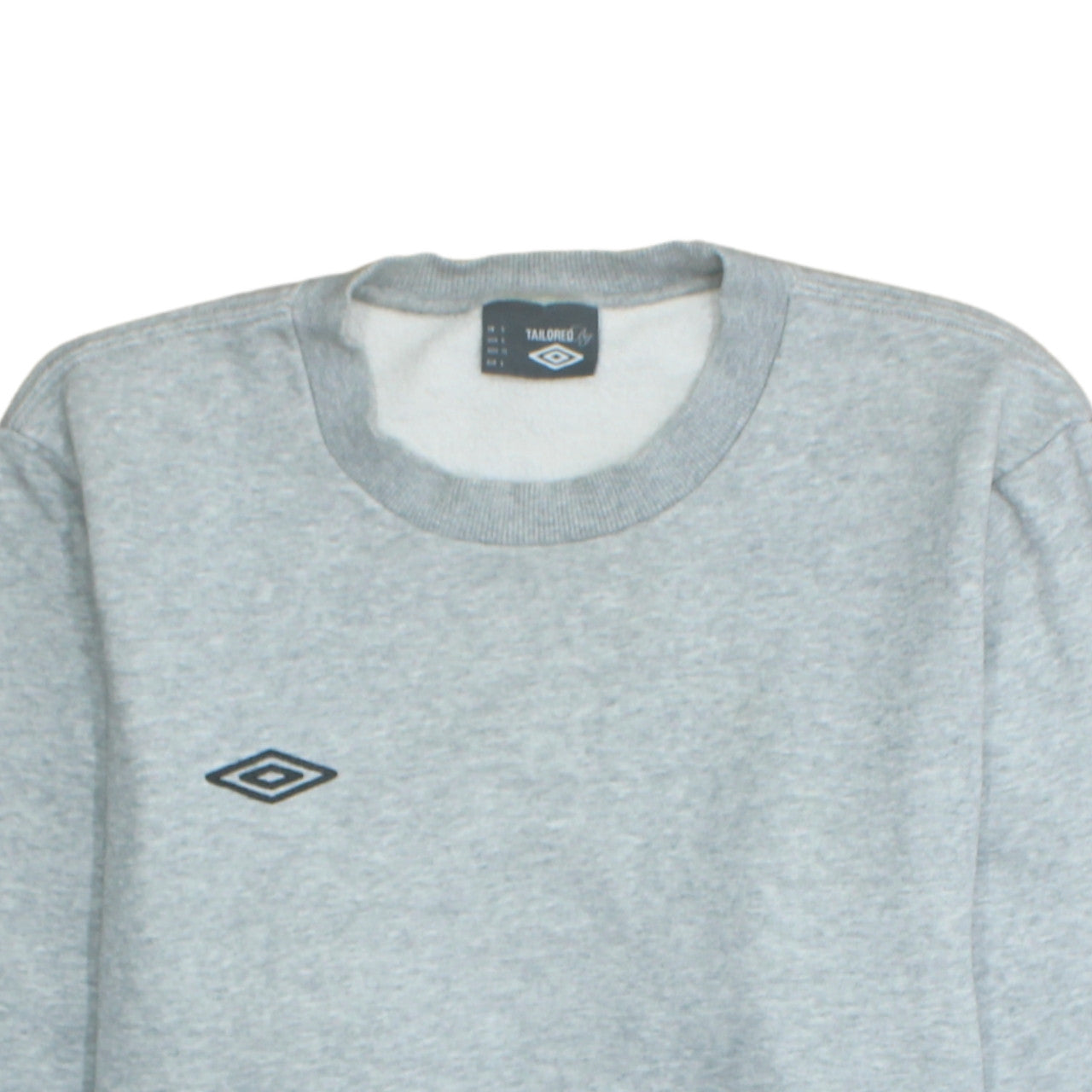 Umbro Men's Grey L Pullover Crew Neck Sweatshirt