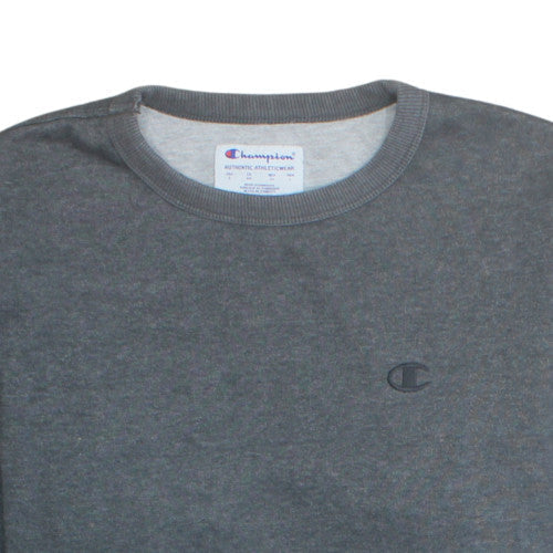 Champion Men's Grey Crew Neck Sweatshirt Size S Classic Fit