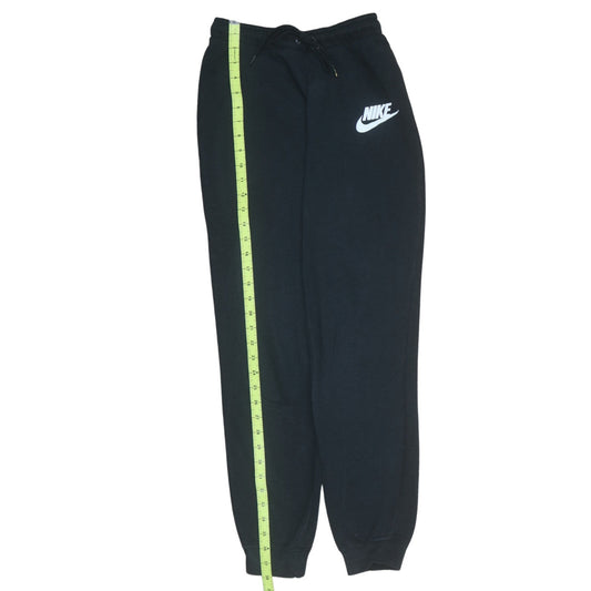 Nike Men's Black Small Regular Fit Tapered Sweatpants