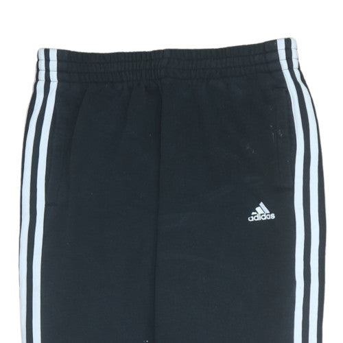 Additional view of Adidas boys’ black jogger trousers 13-14 years cotton blend sportswear