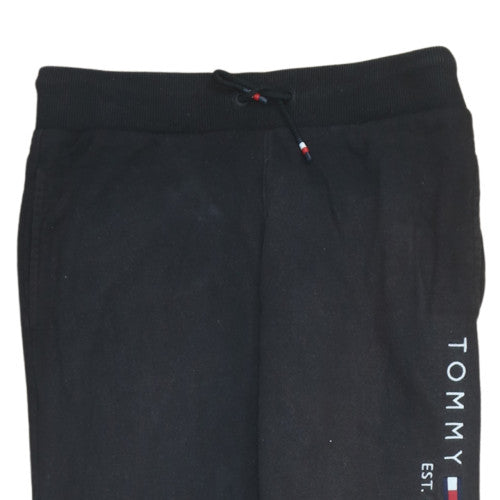 Additional view of Tommy Hilfiger women’s black cotton jogger sweatpants, size UK 14