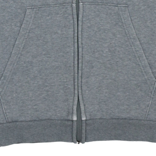 Additional view of Puma boys’ grey full zip hoodie age 13-14 years cotton blend
