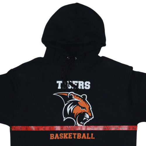 Champion Men's Black Tigers Basketball Pullover Hoodie Size M