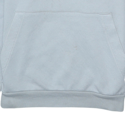 Additional view of Adidas Women’s Light Grey Pullover Hoodie, size S, Cotton Blend