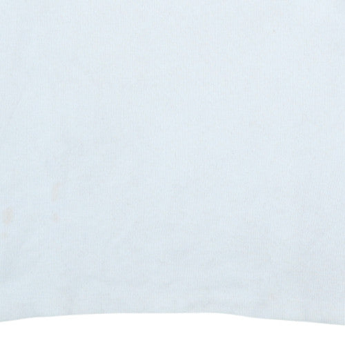 Polo Ralph Lauren Men's White 1/4 Zip Embroidered Sweatshirt L