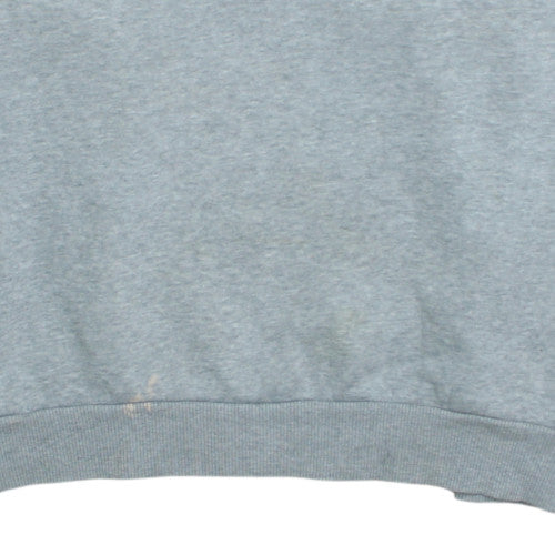 Converse Women Grey XL Pullover Sweatshirt Crew Neck Casual Cotton Blend