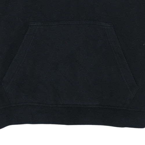 Additional view of Adidas Men's Black Pullover Hoodie Small Logo 3-Stripes Fleece