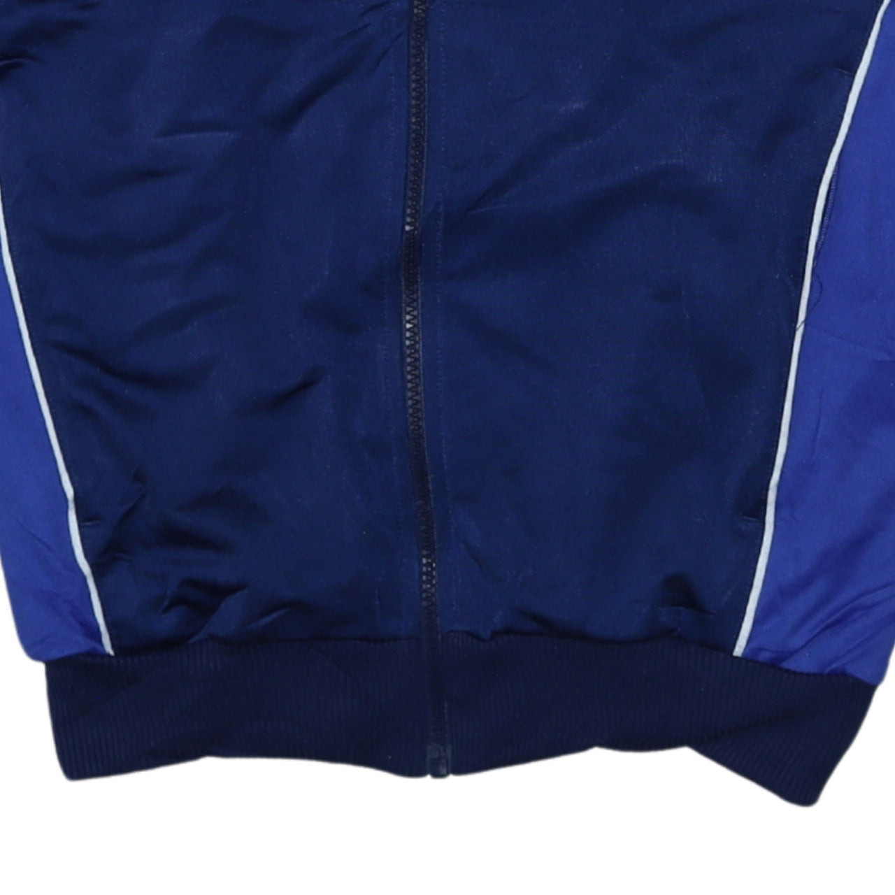 Additional view of Adidas Men's Blue Track Jacket, size M, Vintage 1999 Full Zip