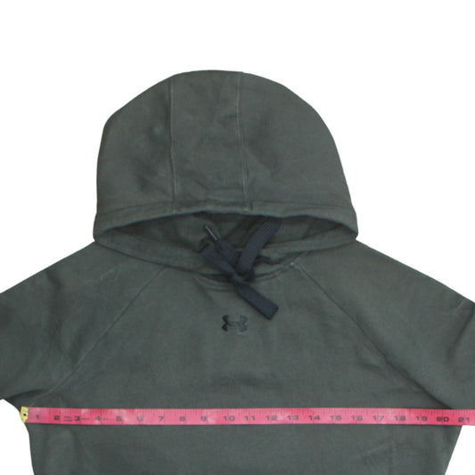Under Armour Men's Green Pullover Hoodie Size M Relaxed Fit
