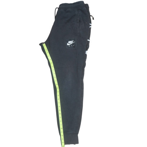 Nike Men's Black Jogger Sweatpants M Cotton Blend Fleece