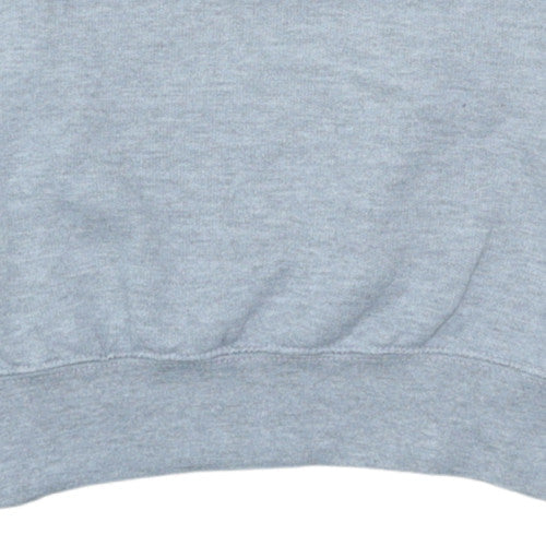 Famora Men’s Grey Small Pullover Crew Neck Sweatshirt