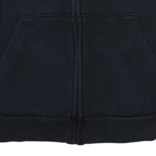 Additional view of Puma Women Black M Full Zip Hoodie Hooded Sweatshirt Casual