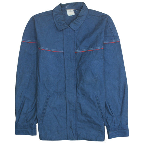 Guemene Confection Men's Blue Cotton Blend Mid-Length Jacket Size 46