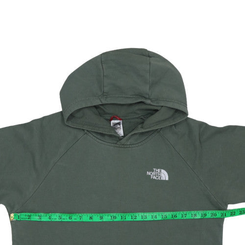 The North Face Mens Green Pullover Hoodie Size M Outdoor Fleece