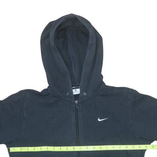 Nike Men's Black Full Zip Hoodie Size S Fleece Sweatshirt