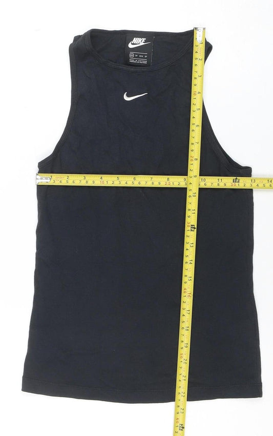 Nike Women's Black XS Tank Top Cotton Blend Athletic Pullover