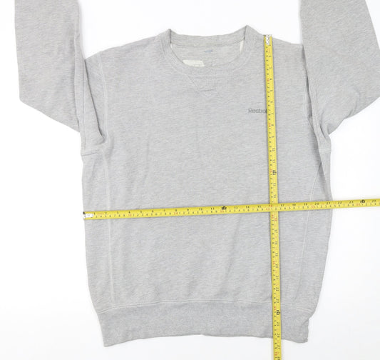Reebok Mens Grey Pullover Crew Neck Sweatshirt Size M