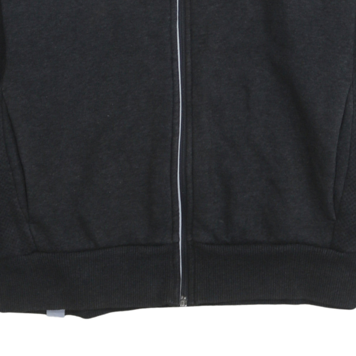 Additional view of Puma Men's Black Full Zip Hoodie, size M, Sports Fleece Sweatshirt