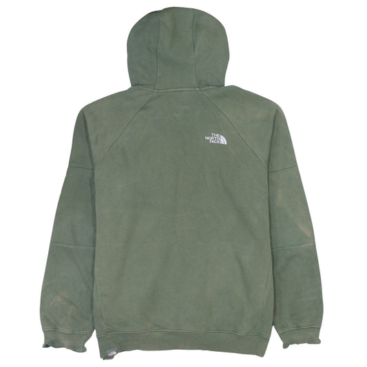 The North Face Mens Green Pullover Hoodie L Outdoor Fleece Sweatshirt