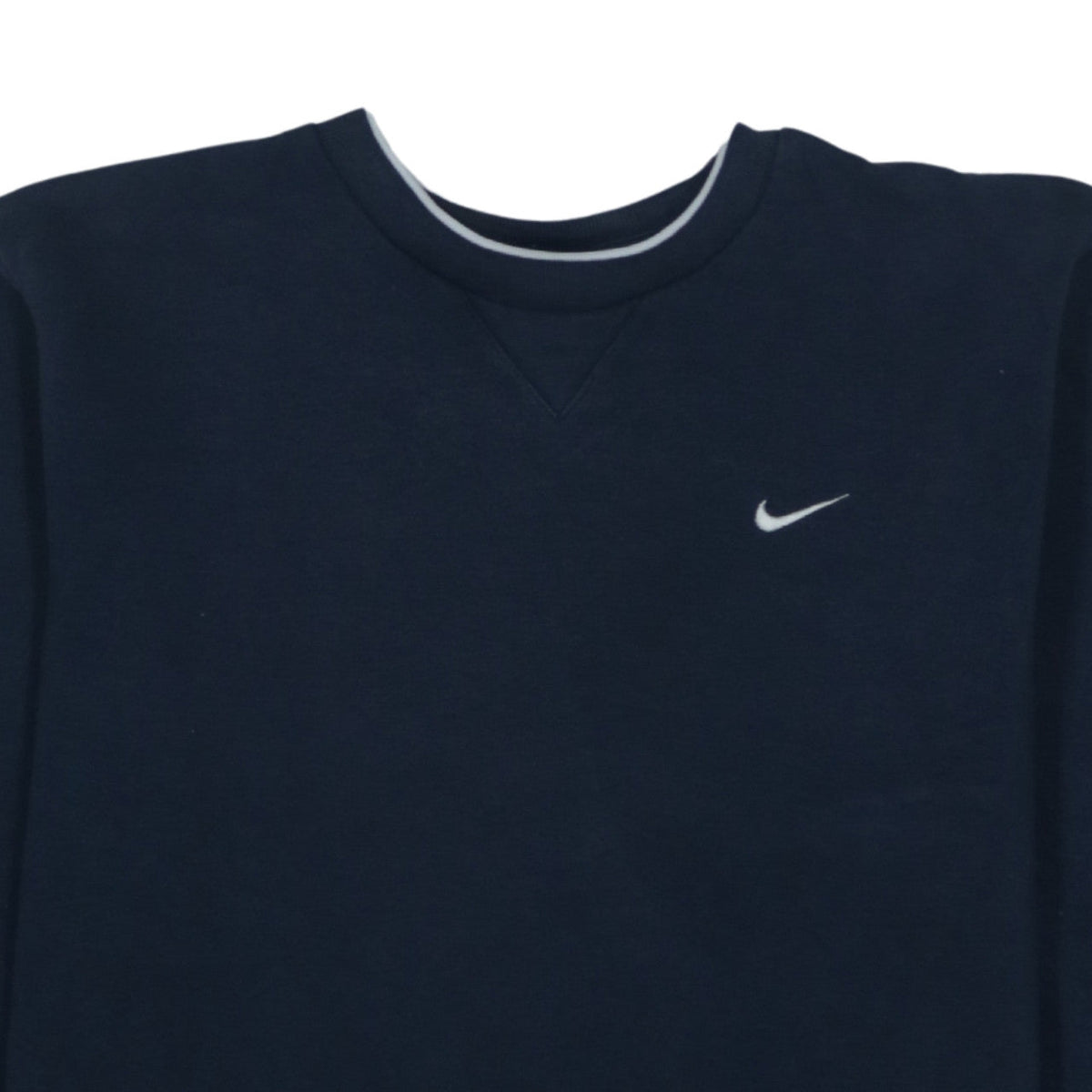 Additional view of Nike boys’ navy blue large crew neck pullover sweatshirt 14-16 years