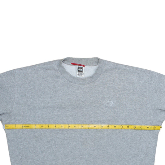 The North Face Men's Grey M Pullover Crew Neck Sweatshirt