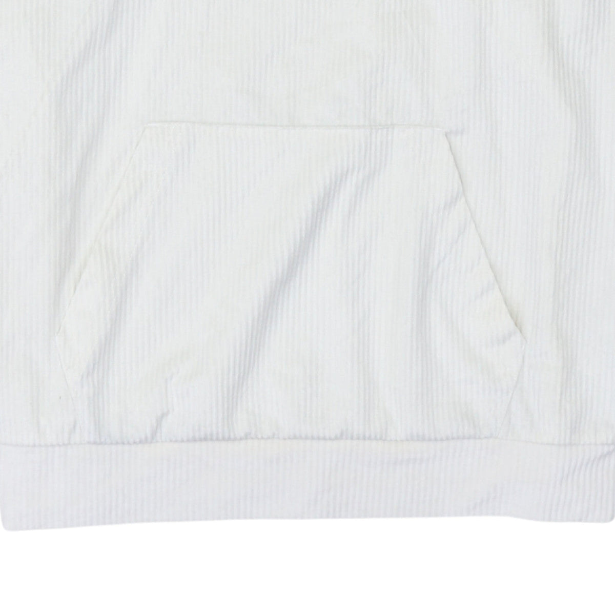 Additional view of Adidas Women Ivory Pullover Hoodie, size 12, Corduroy Lined Casual