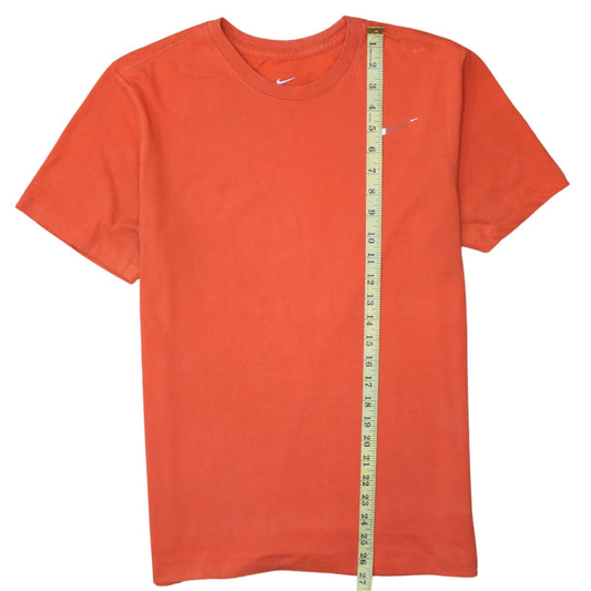 Nike Men's Orange Dri-FIT Crew Neck Short Sleeve T-Shirt Size M