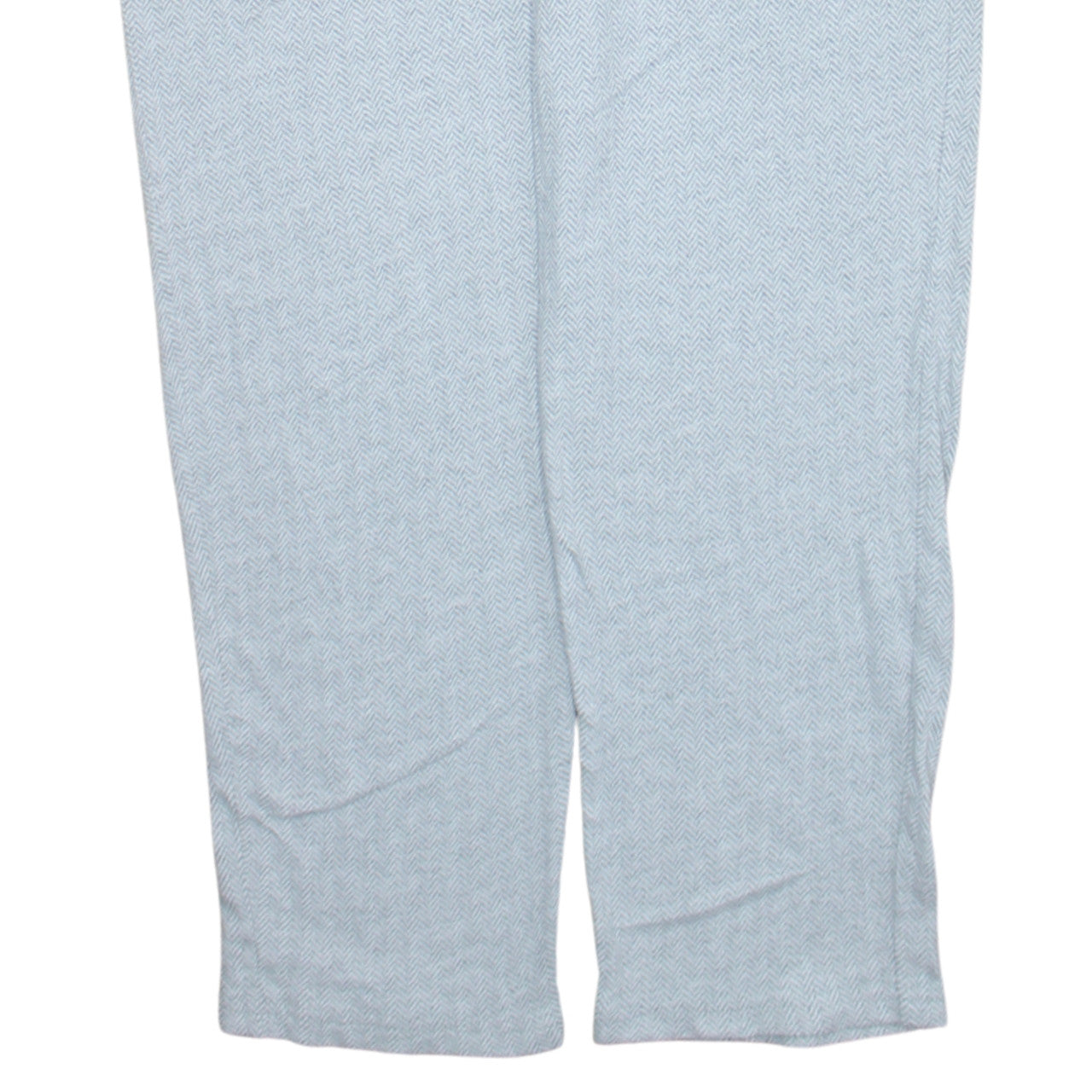 Ralph Lauren Men’s Grey Cotton Herringbone Drawstring Sweatpants L