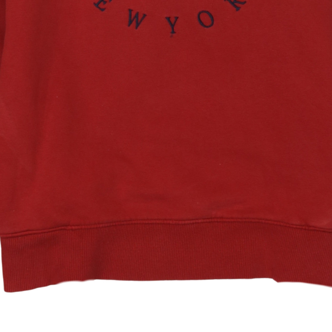 Tommy Hilfiger Boys Red Pullover Hoodie Size 16 Years Logo Graphic