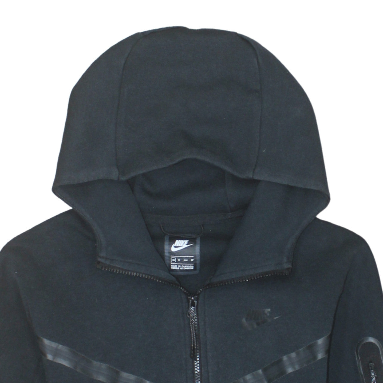 Nike Men’s Black Full Zip Fleece Hoodie XS