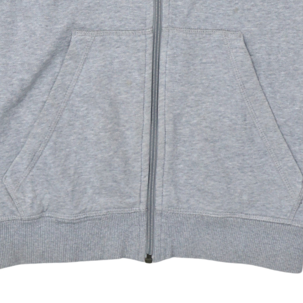 Additional view of Adidas Men's Grey Full Zip Hoodie, size S, Sportswear