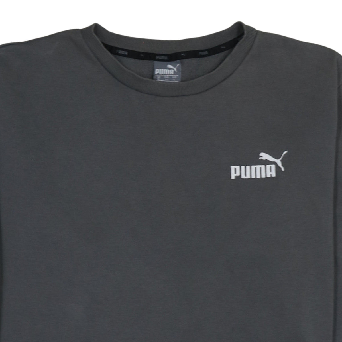 Additional view of Puma Men's Grey XL Crew Neck Pullover Sweatshirt