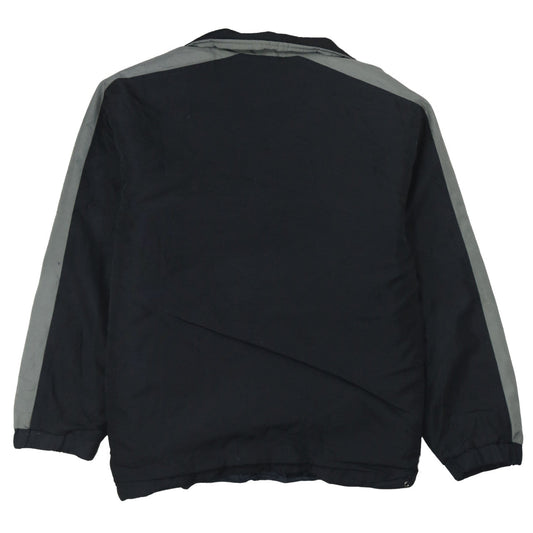 Kappa Men's Black M Basic Sports Jacket Full Zip Polyester