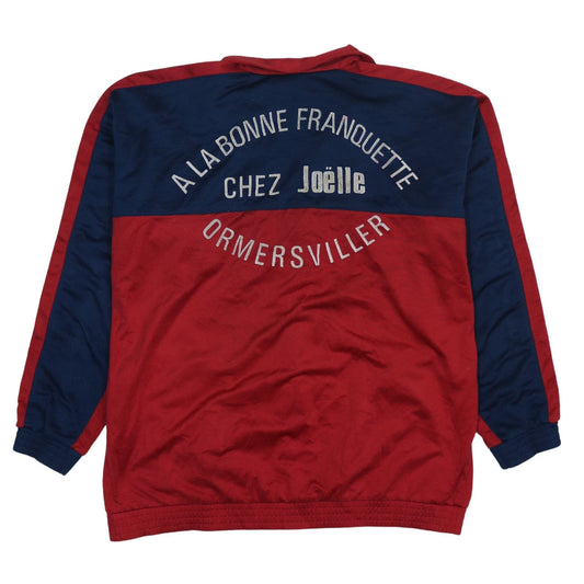 Puma Men's Red Blue Track Jacket M Retro Football Style