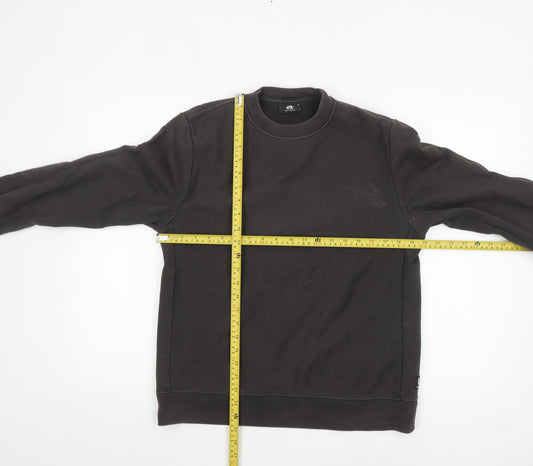 Paul Smith Men's Black Cotton Crew Neck Pullover Sweatshirt M