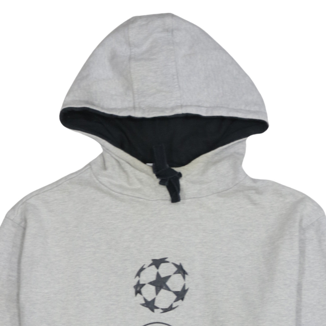 Additional view of Adidas Men’s Grey UEFA Champions League Pullover Hoodie L