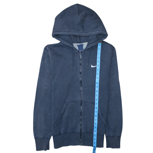 Nike Men's Blue Full Zip Hoodie Size M Sportswear Sweatshirt