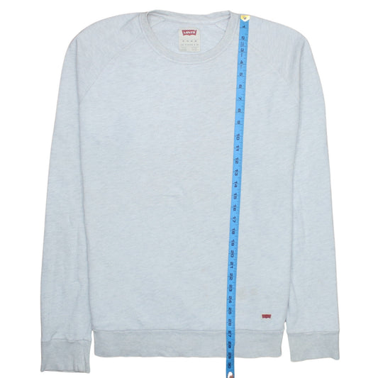 Levi's Men's Grey XL Crew Neck Pullover Sweatshirt