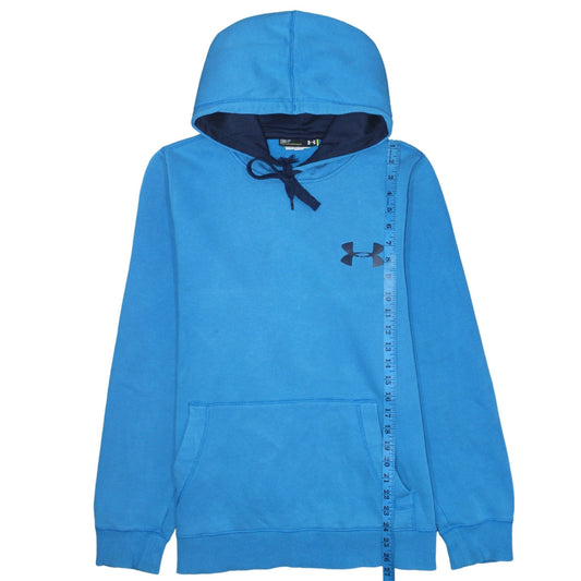 Under Armour Men's Blue Pullover Hoodie Size S Regular Fit Sportswear