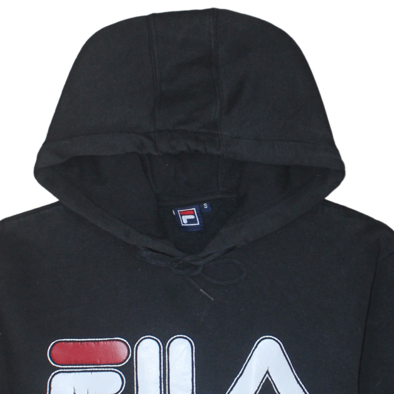 Additional view of Fila Men's Black Pullover Hoodie Small Logo Sportswear