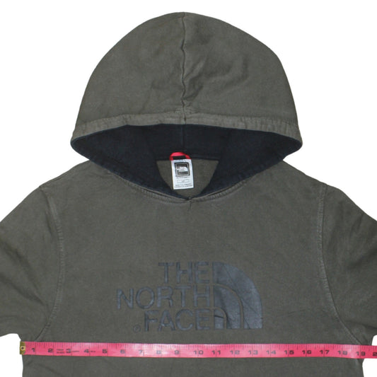 The North Face Men's Green Pullover Hoodie Size S Outdoor Fleece