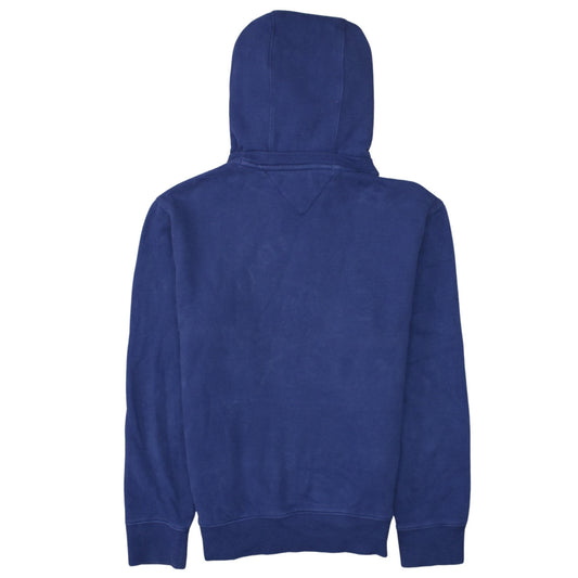 Tommy Jeans Men's Blue Pullover Hoodie Size S Embroidered Logo