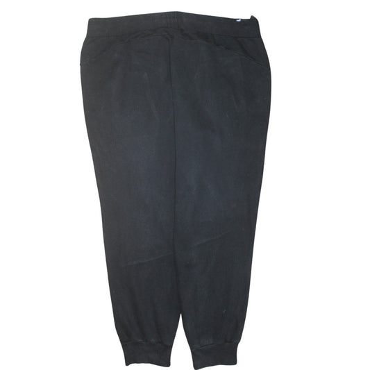 Puma Men's Black Jogger Sweatpants M Regular Fit Fleece Activewear