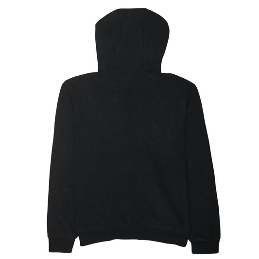 Ellesse Women's Black Pullover Hoodie UK 12 Cotton Blend Logo Design